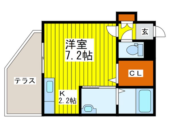 YUGO´S中島の物件間取画像